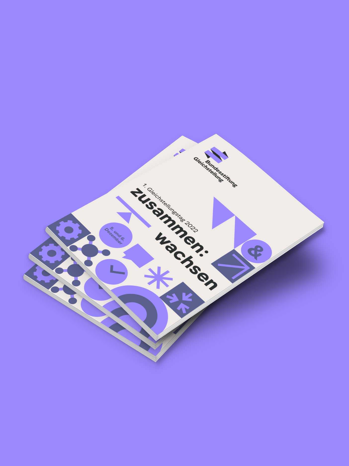 Unser Booklet zum Livestream 1. Gleichstellungstag